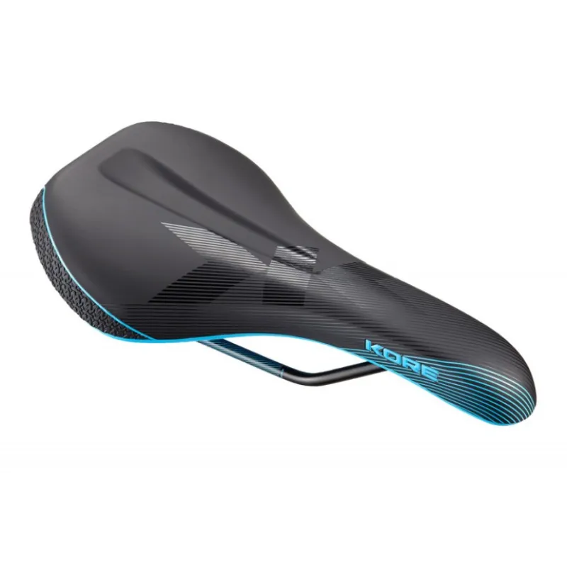 Plată sigură Șa pentru bicicletă KORE FUSE III SADDLE BLACK-BLUE